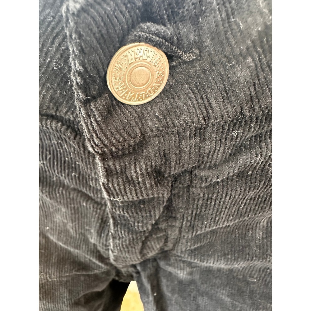 Zadig & Voltaire‎ Corduroy Pants Skinny Leg Dark Blue Casual Designer - Picture 6 of 14